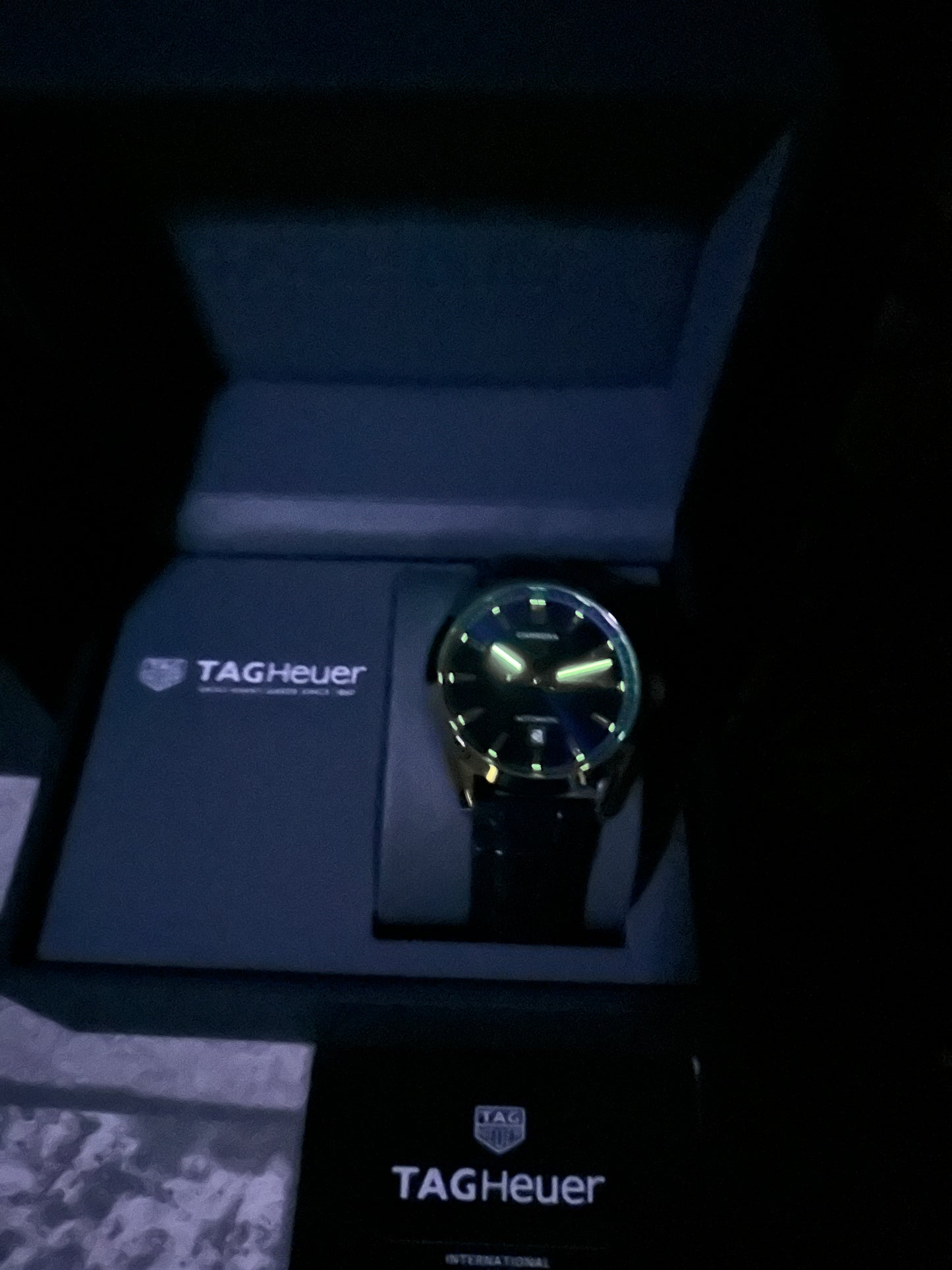 Reloj Carrera AAA Automático Correa de Piel azul