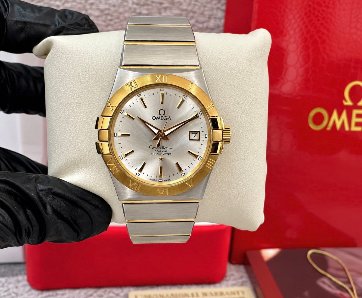 Reloj Constellation, AAA, Automático, color oro acero