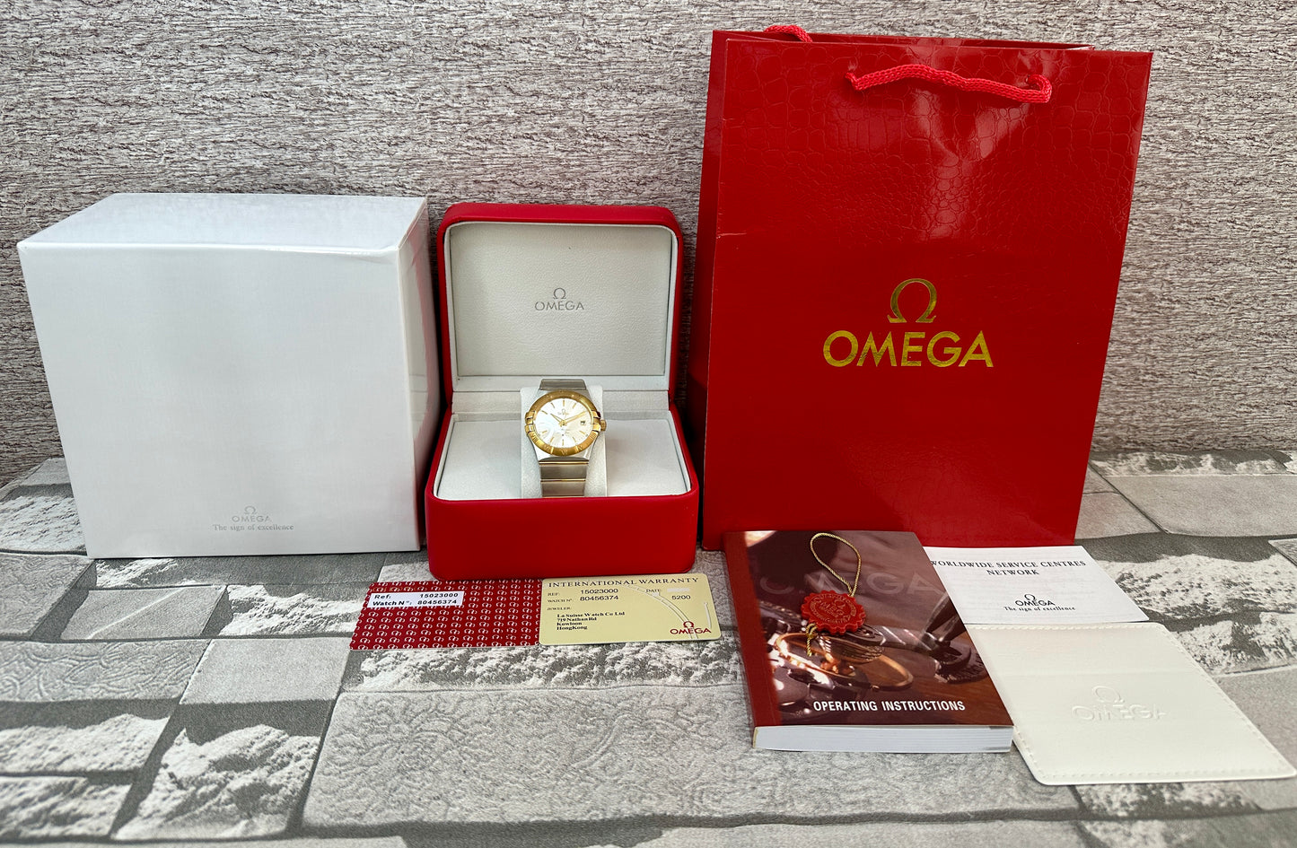 Reloj Constellation, AAA, Automático, color oro acero