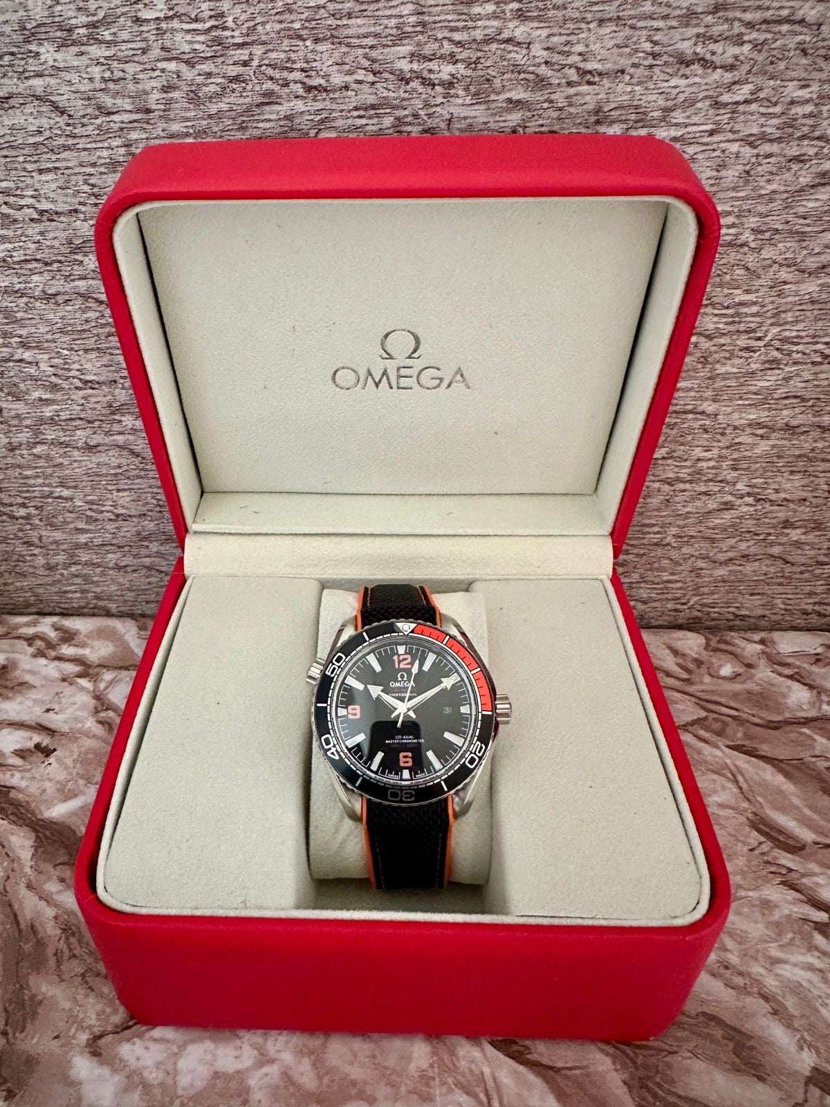 Reloj OM Planet Ocean AAA Automatico Correa de caucho