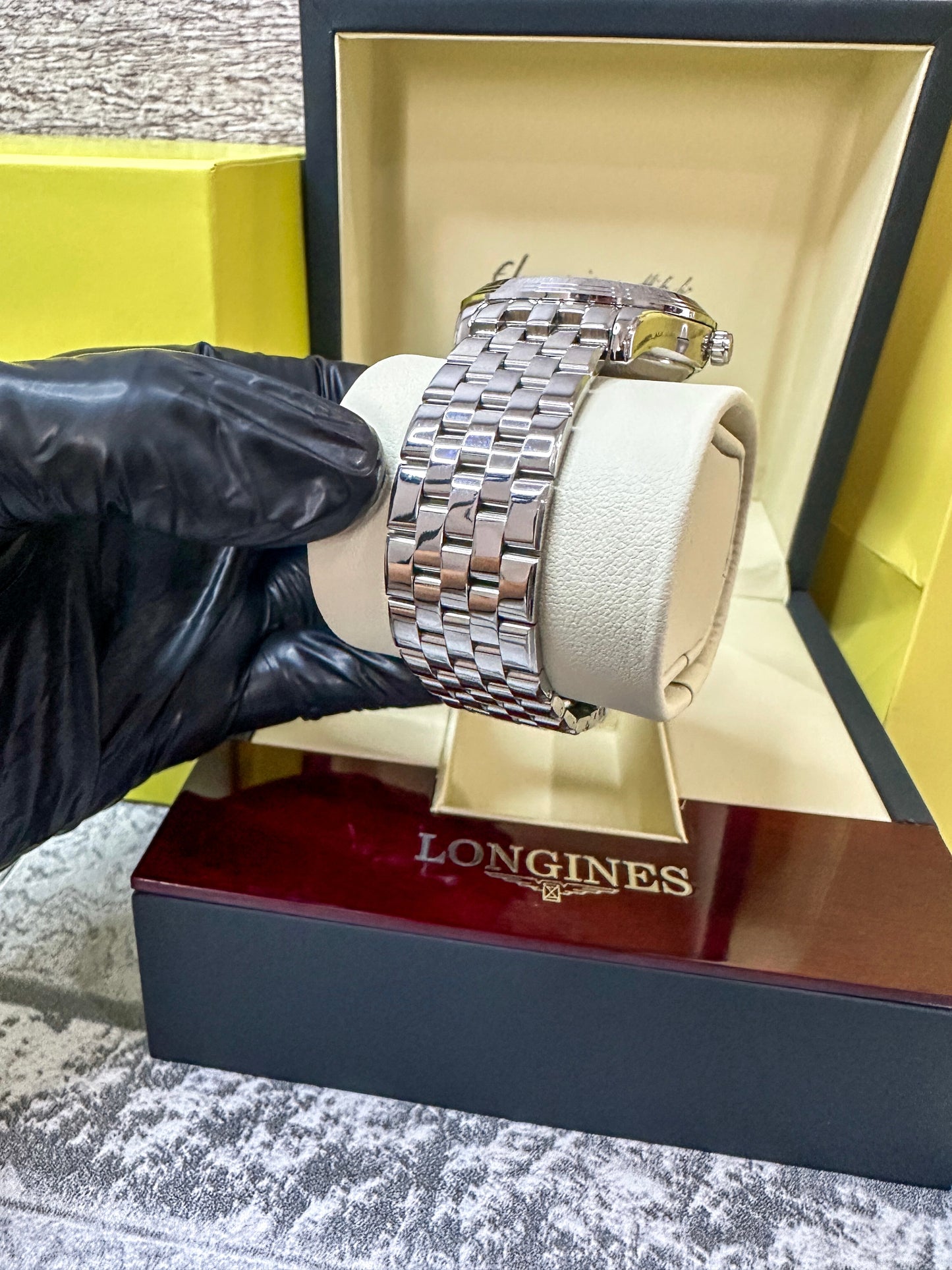 Reloj LONG Flag Ship verde