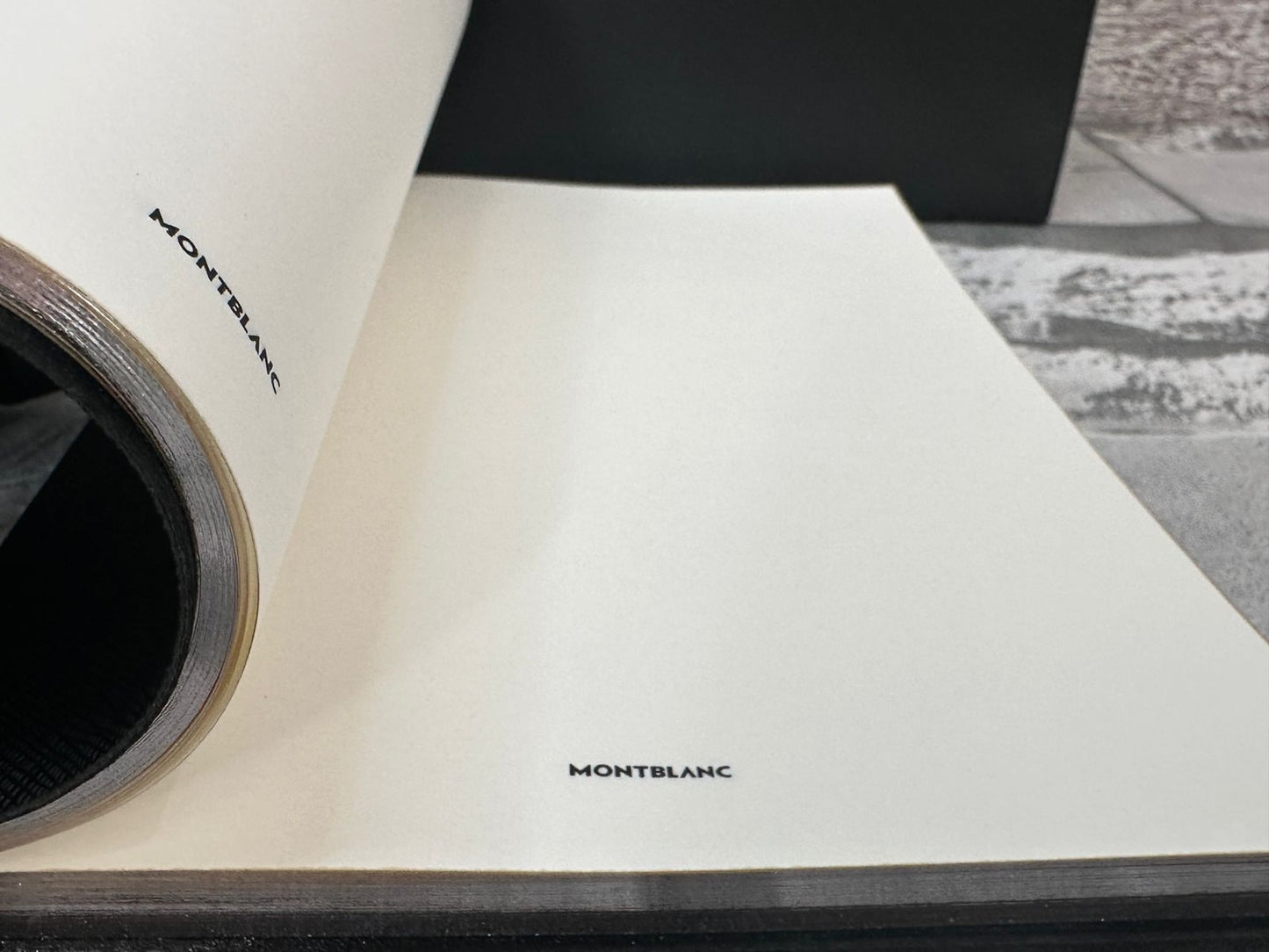 Cuaderno de escritura color azul Mont