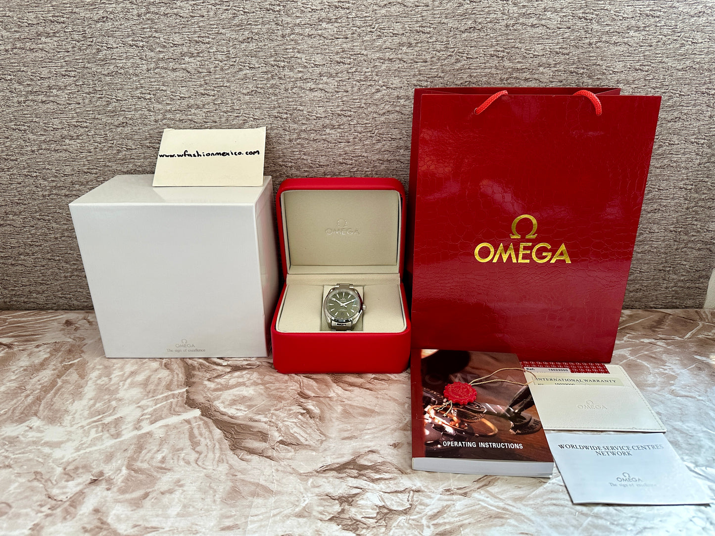 Reloj OM Aqua Terra AAA Automatico verde