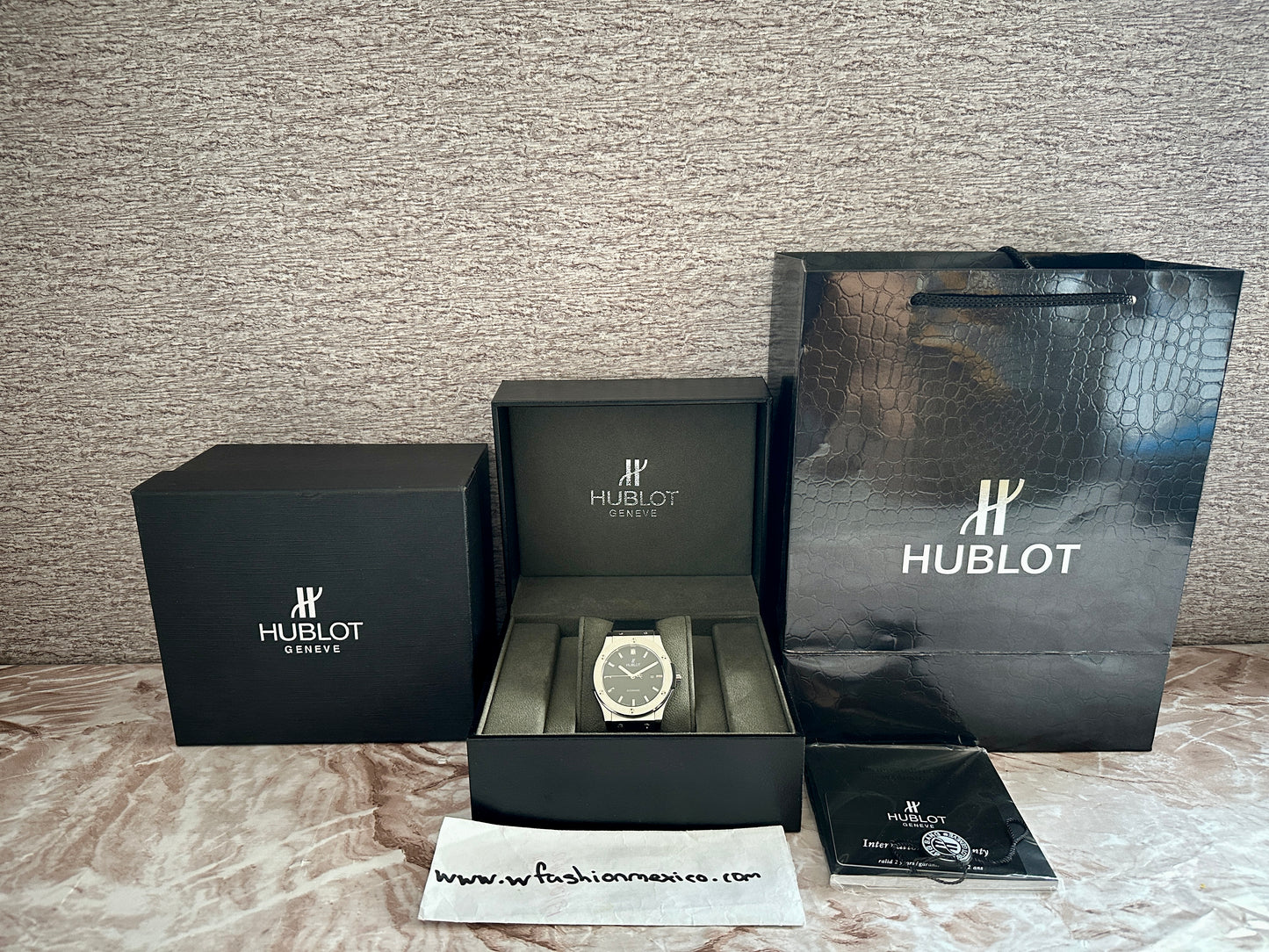 Reloj HUB Cassic Fusion 3 agujas AAA Automático