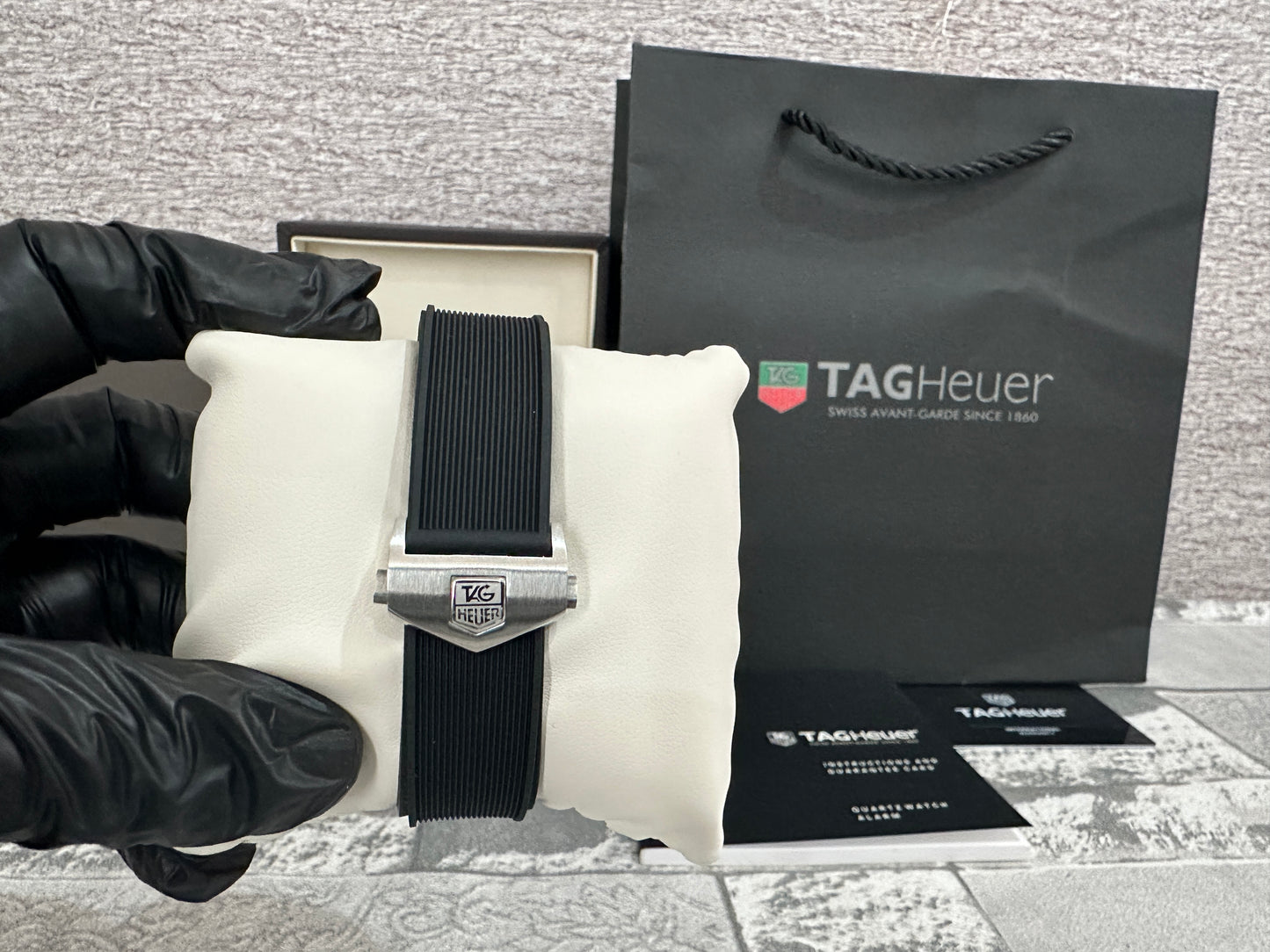 Reloj Aqua Racer AAA Automático negro con caucho