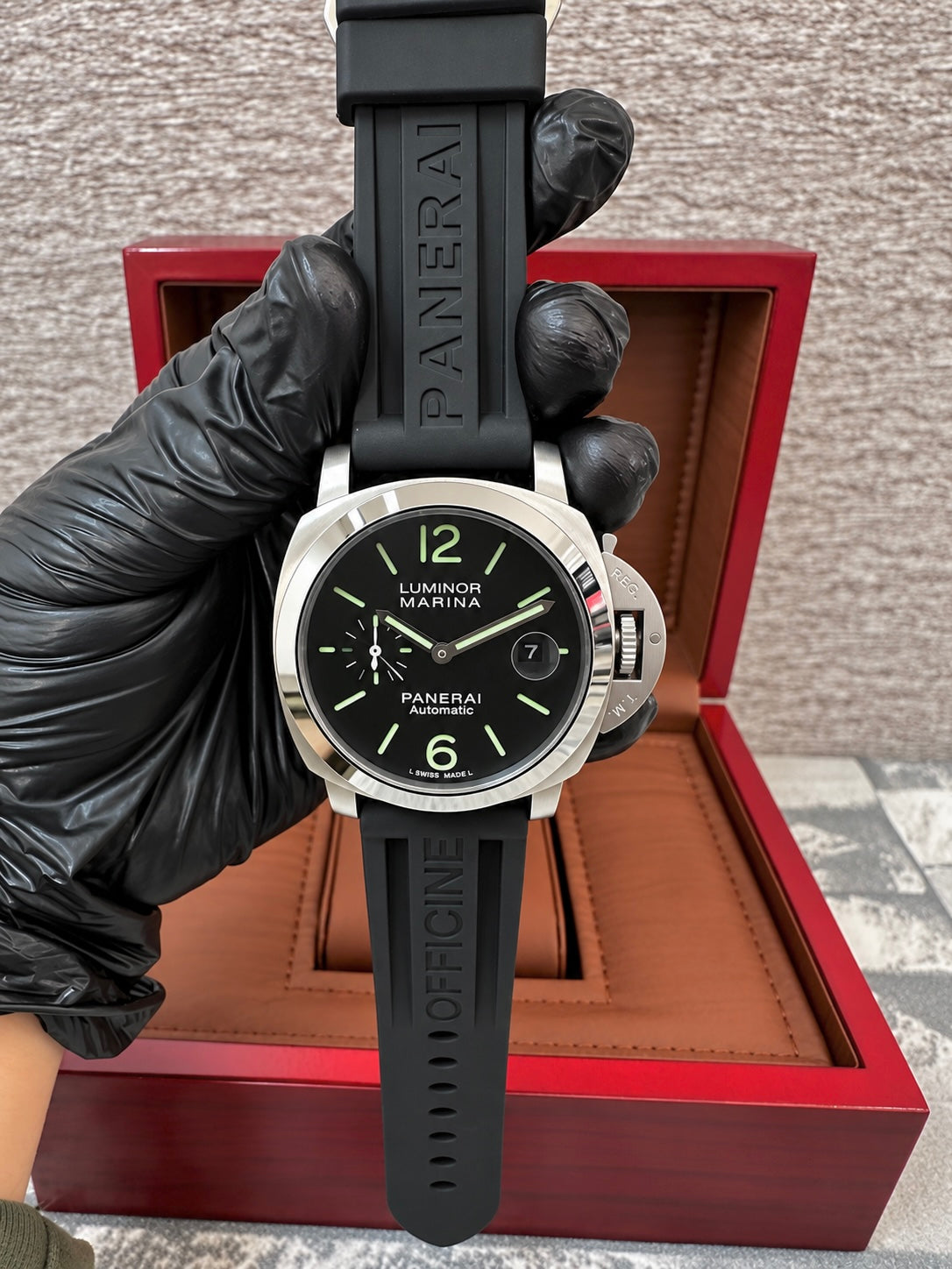 Reloj Pane Luminor Marina AAA Automático negro