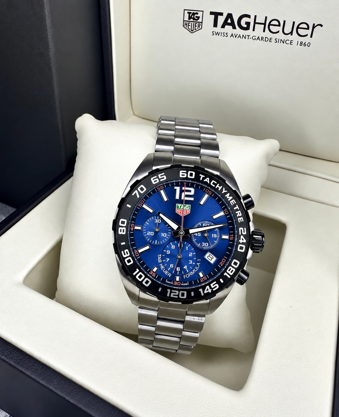 Reloj  F1 Azul AAA Quartz