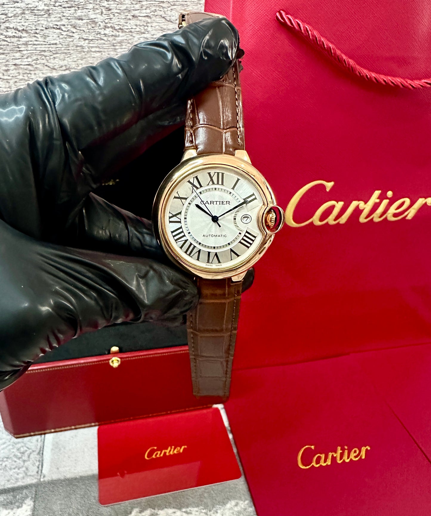 Reloj Ballon Bleu AAA Automático café