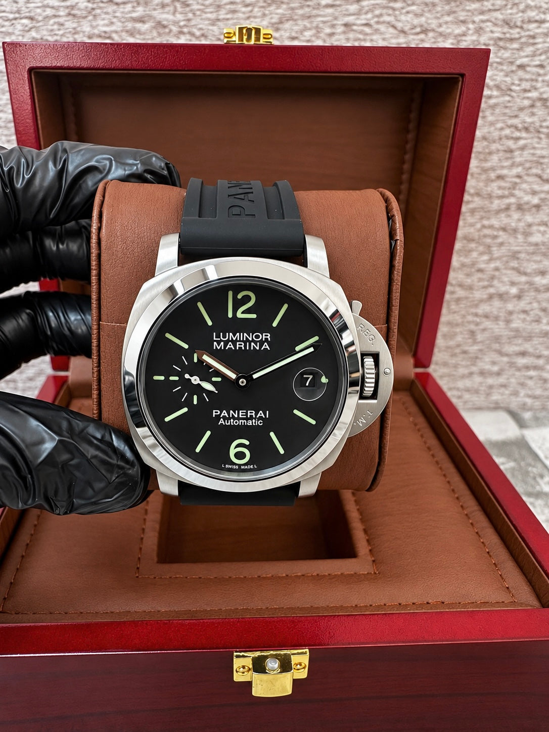 Reloj Pane Luminor Marina AAA Automático negro