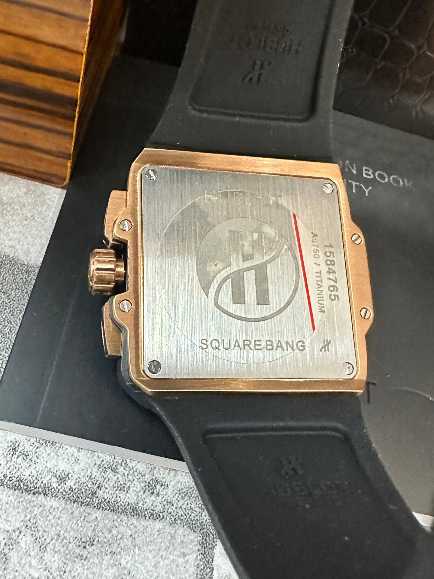 Reloj HUB Square Bang