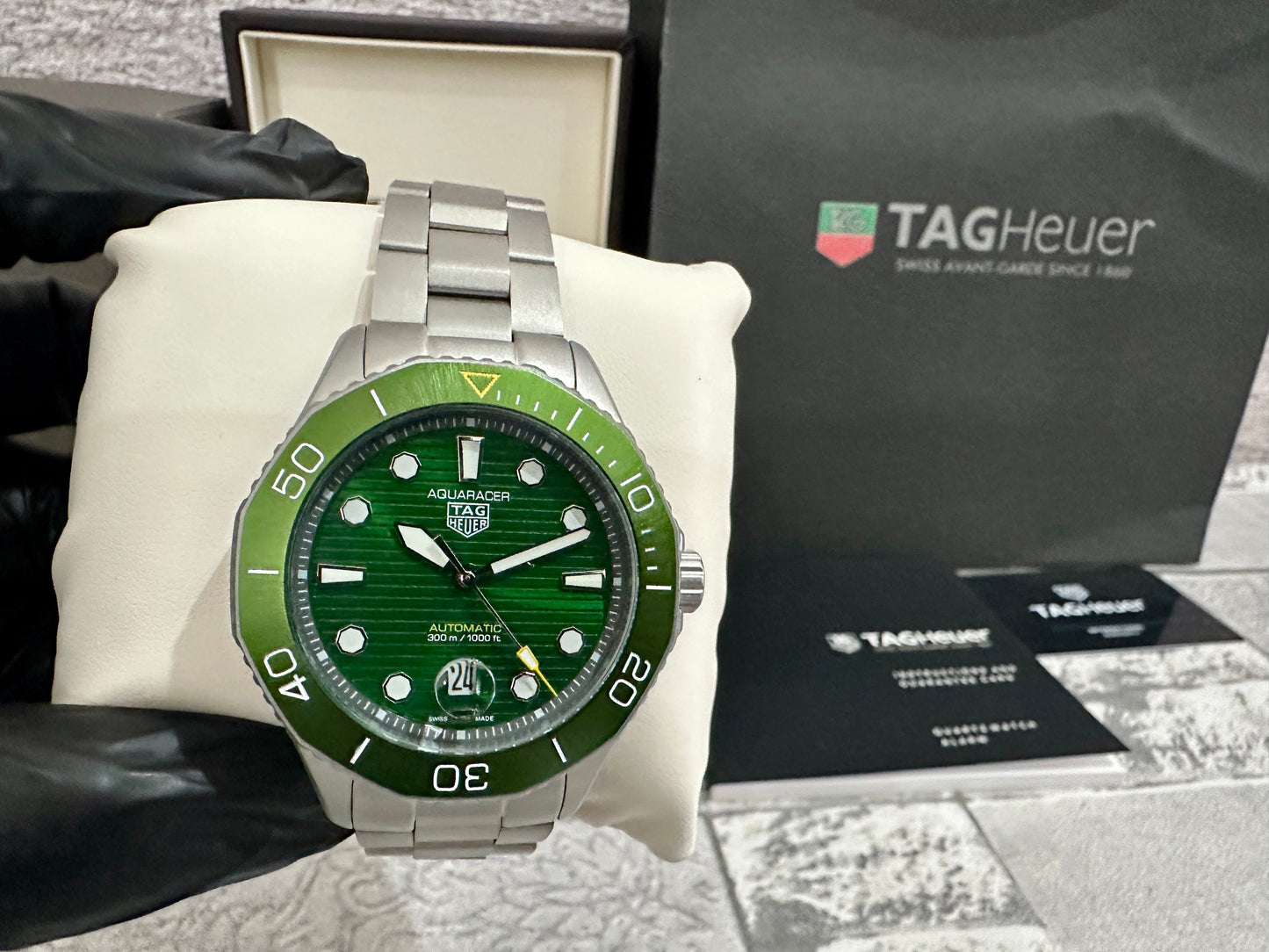 Reloj Aqua Racer AAA Automático verde