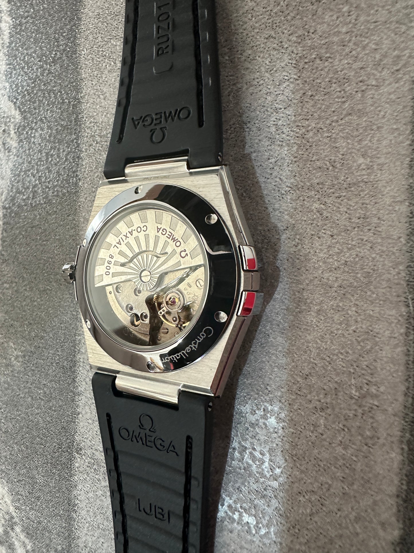 Reloj Constellation, AAA, Automático, correa de Piel negra
