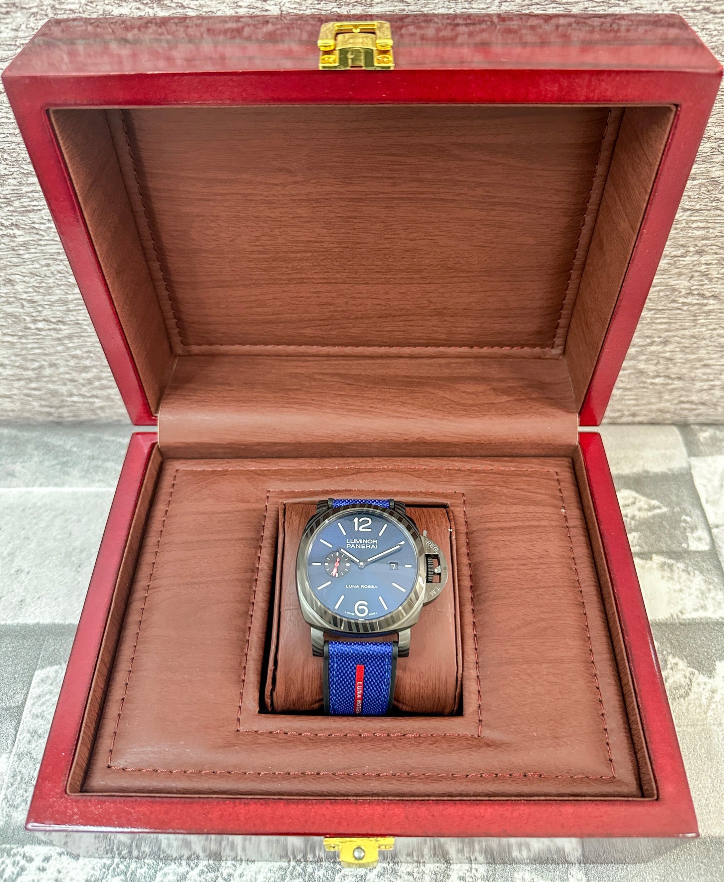 Reloj Pane Lunna Rosa Carbón AAA Automático