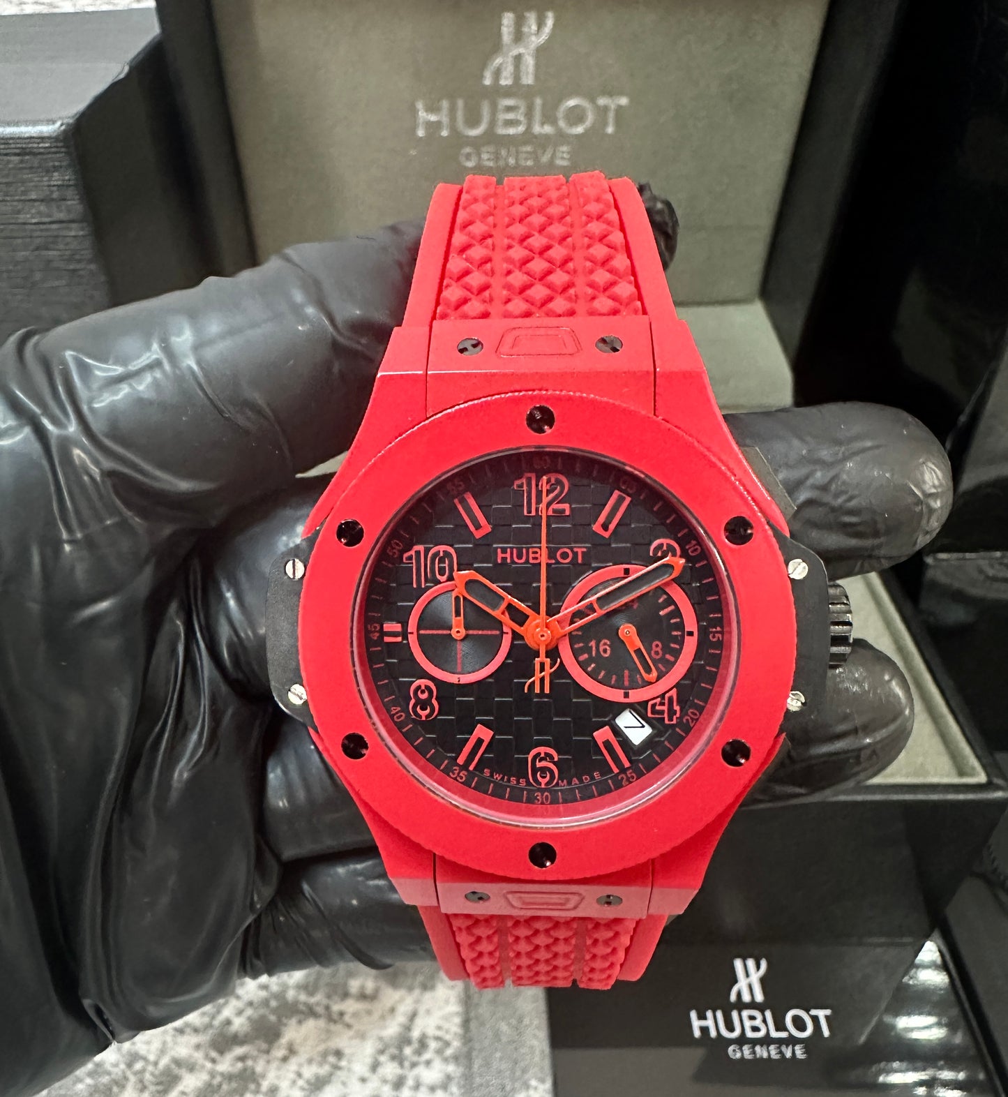 Reloj HUB BIG BANG RED MAGIC AAA