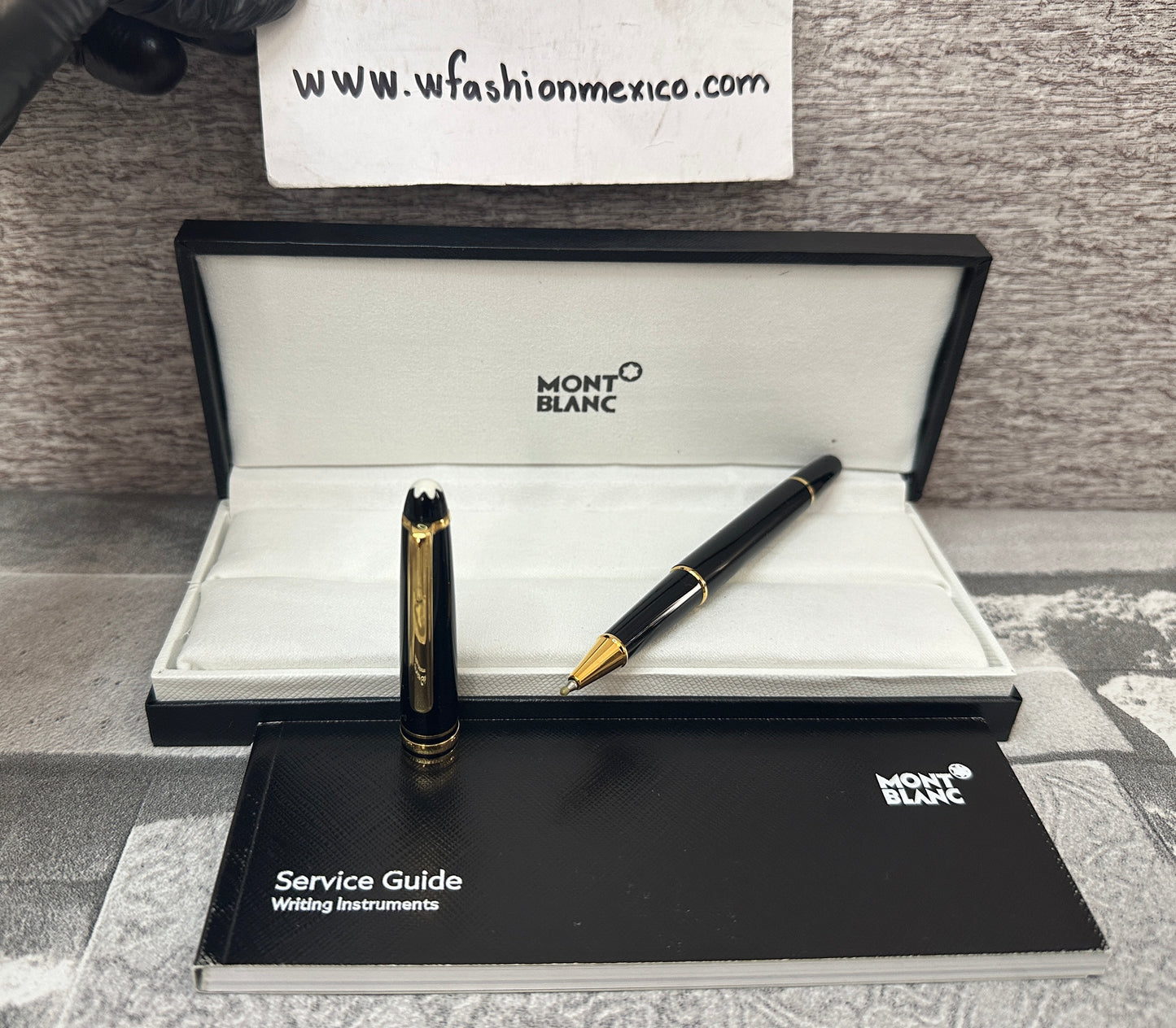 Pluma clásica MB tipo rollerball