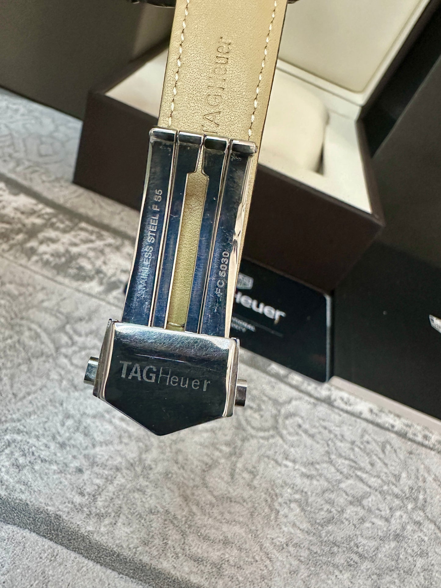 Reloj Carrera AAA Automático Correa de piel café