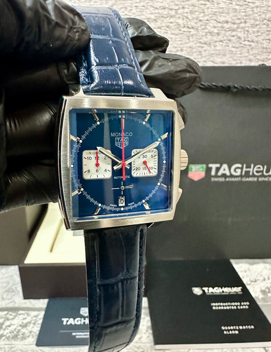 Reloj Monaco Chronograph Azul, AAA