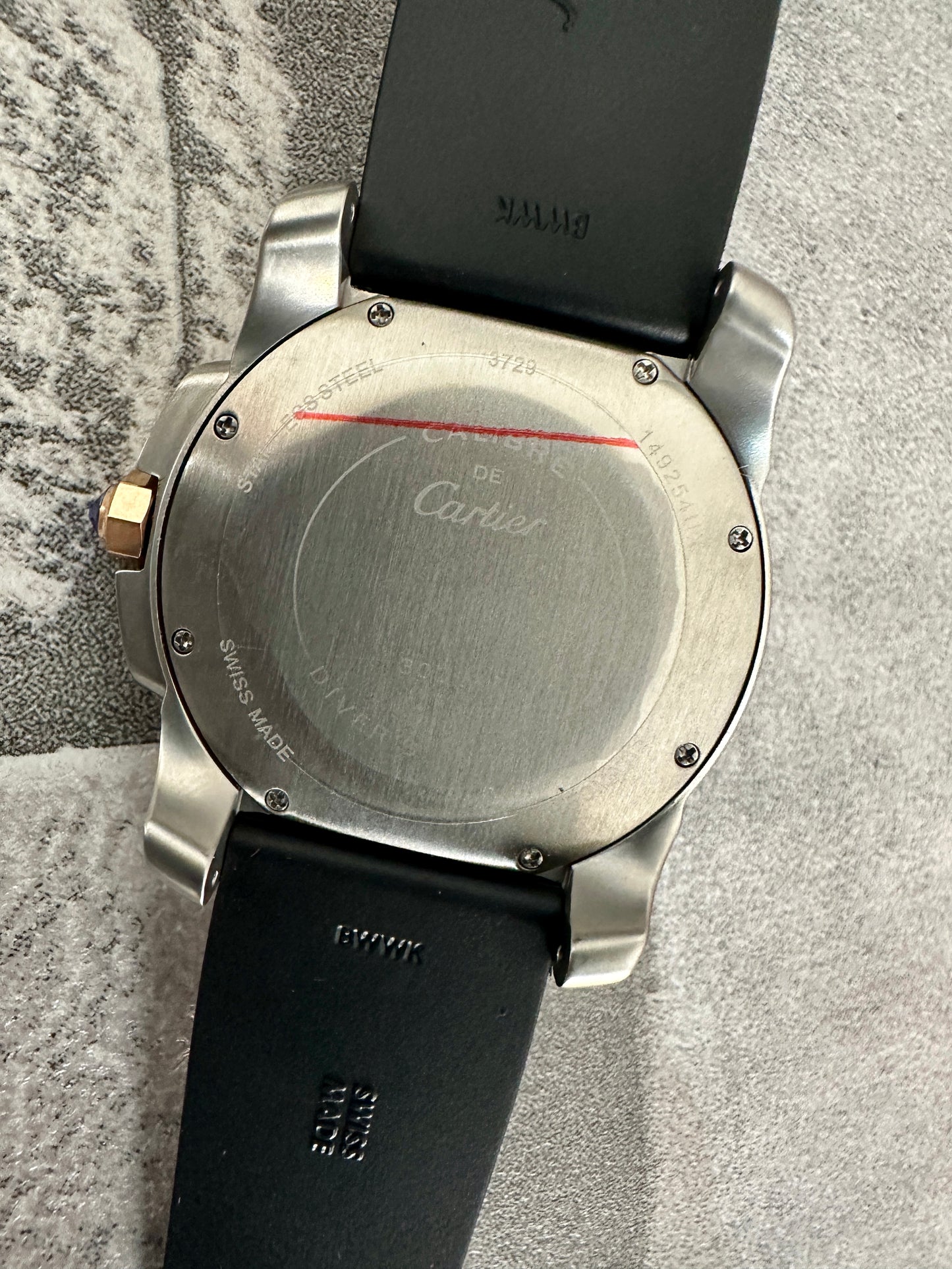 Calibre Diver AAA Automático correa de caucho