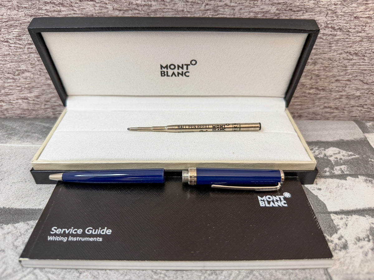 Pluma MB bolígrafo PIX azul