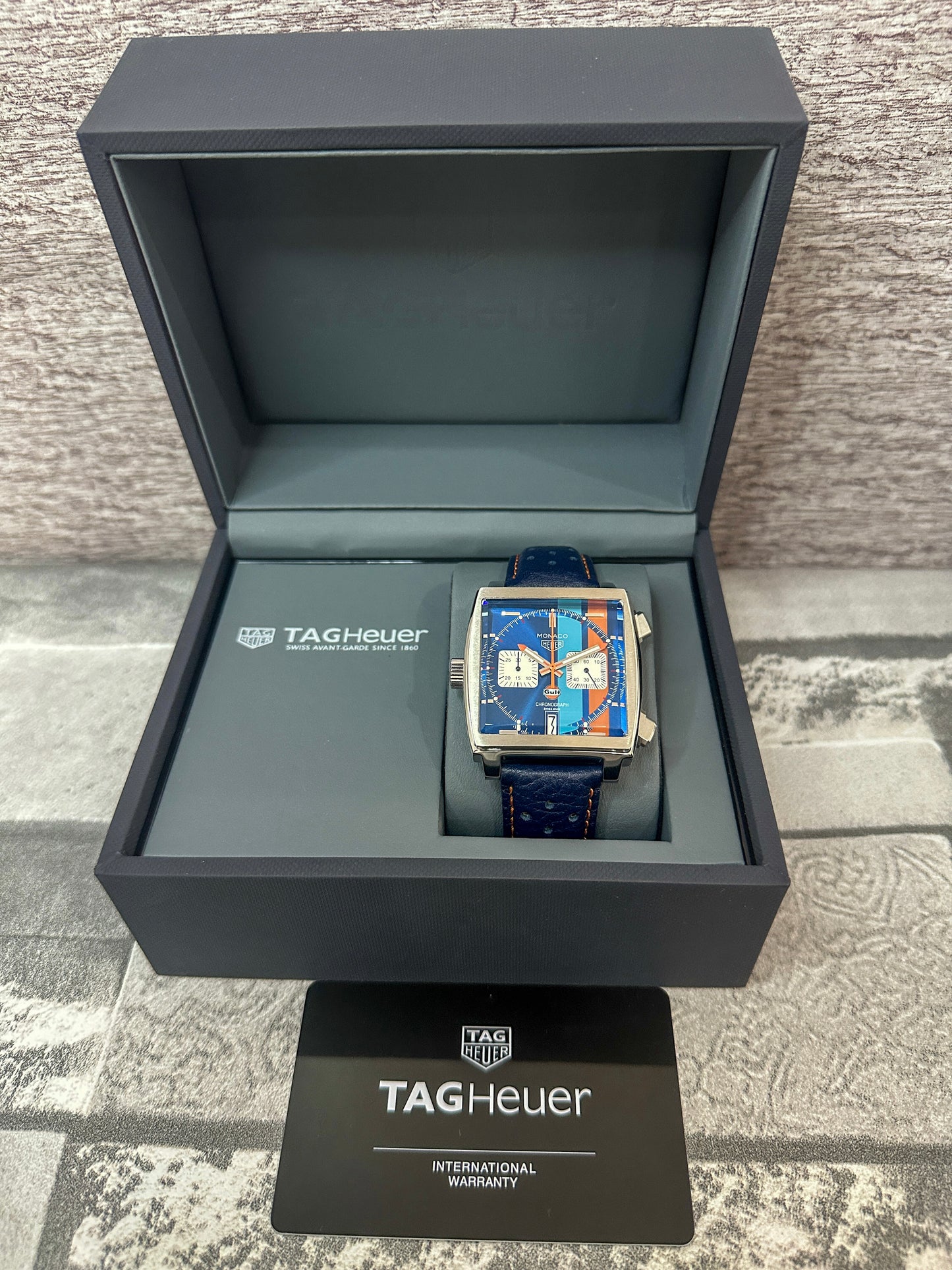 Reloj Monaco GULF, AAA