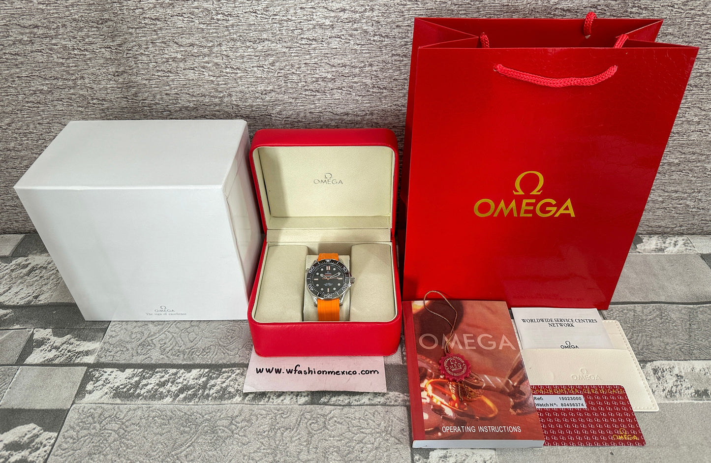 OM Sea Master Diver naranja