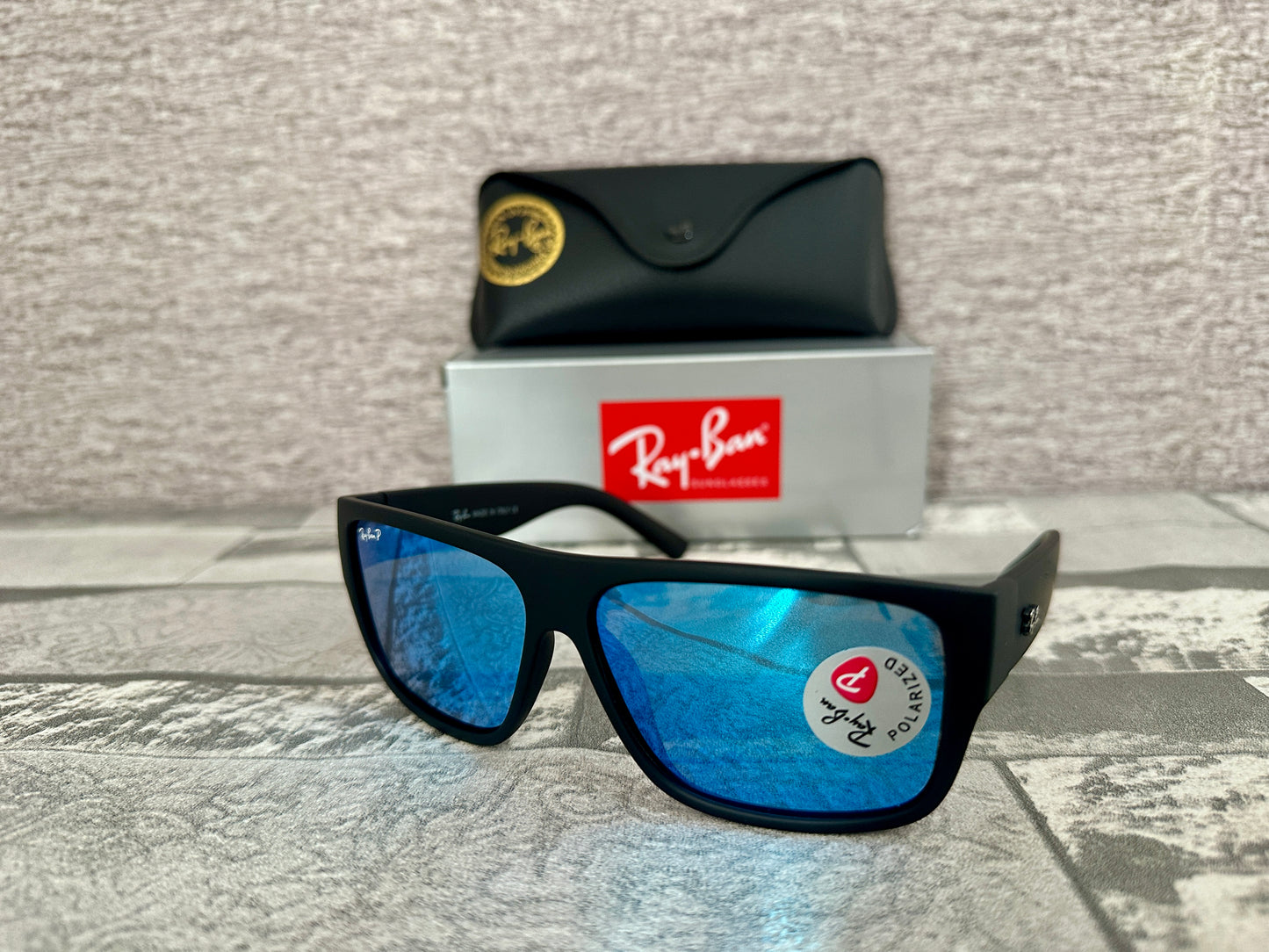 Lentes de Sol Ray B Blue Mirror