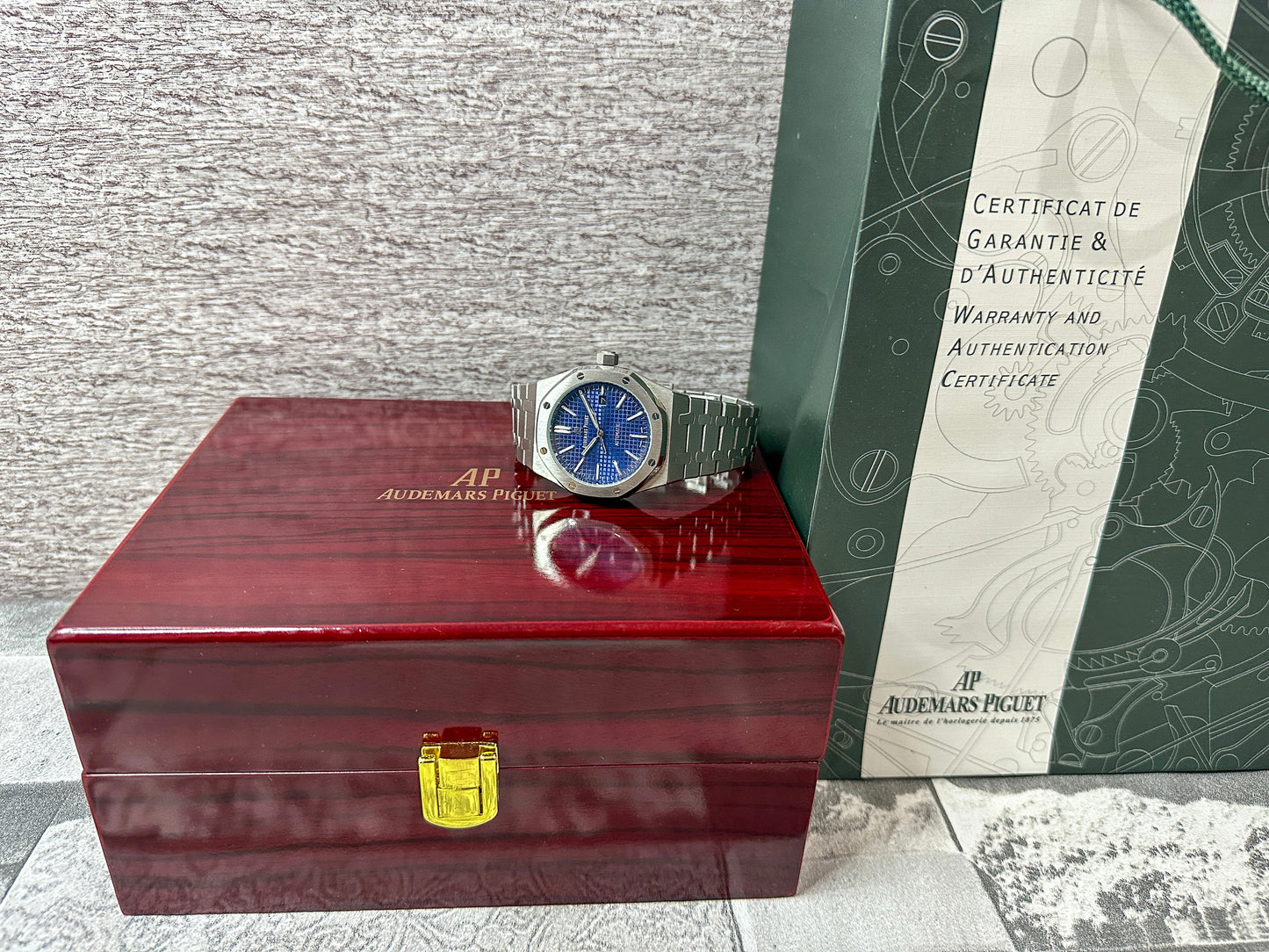 Reloj AP Automático carátula azul