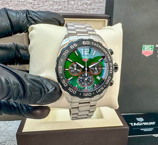 Reloj F1, AAA, Quartz, verde