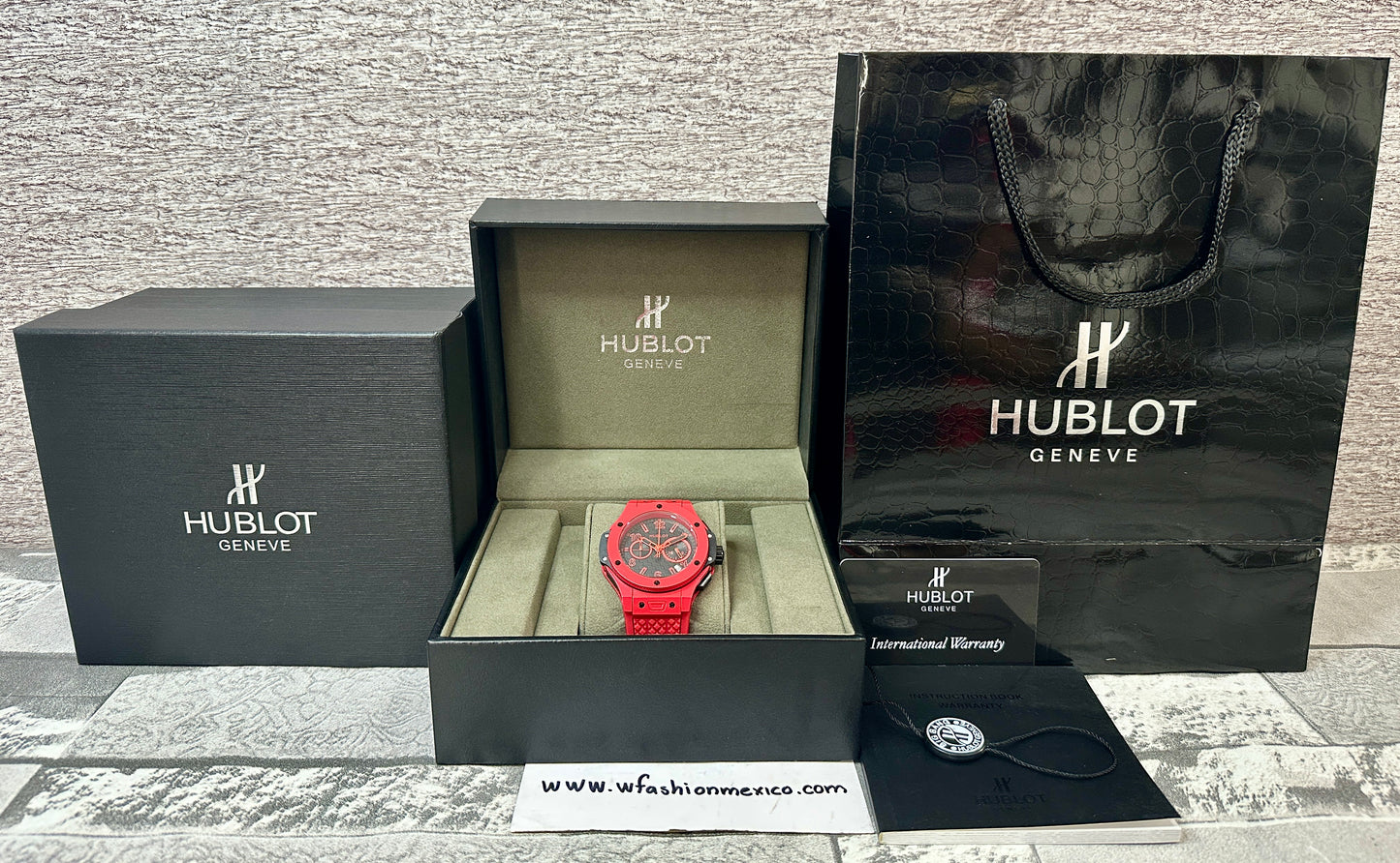 Reloj HUB BIG BANG RED MAGIC AAA