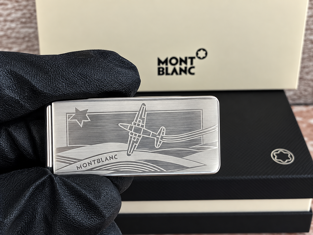 Clip para billetes de Acero inoxidable Mont desde $1,150 MXN Edición El Príncipito