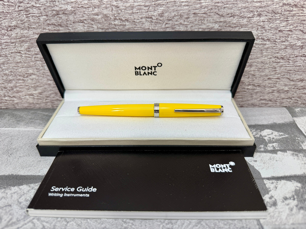 Pluma MB rollerball PIX amarilla