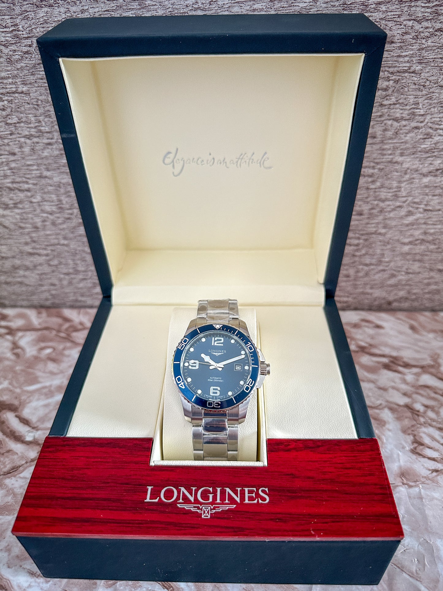 Hydroconquest AAA, Automático, azul