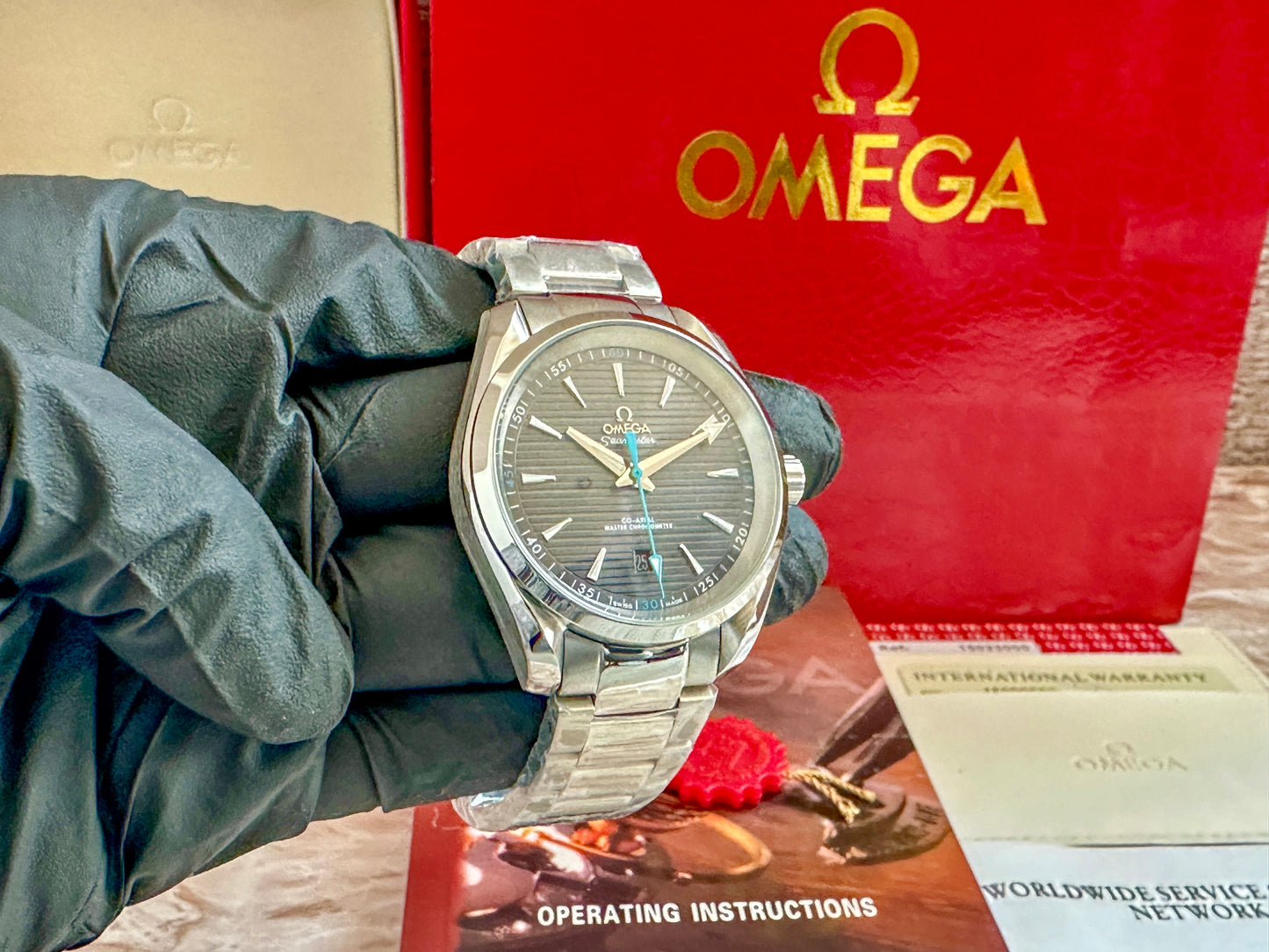 Reloj Aqua Terra AAA Automatico azul