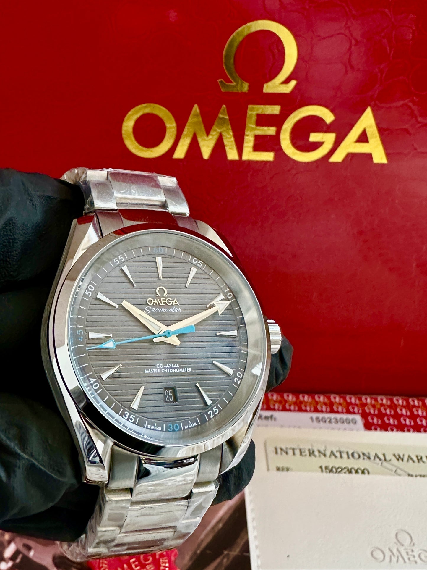 Reloj Aqua Terra AAA Automatico azul