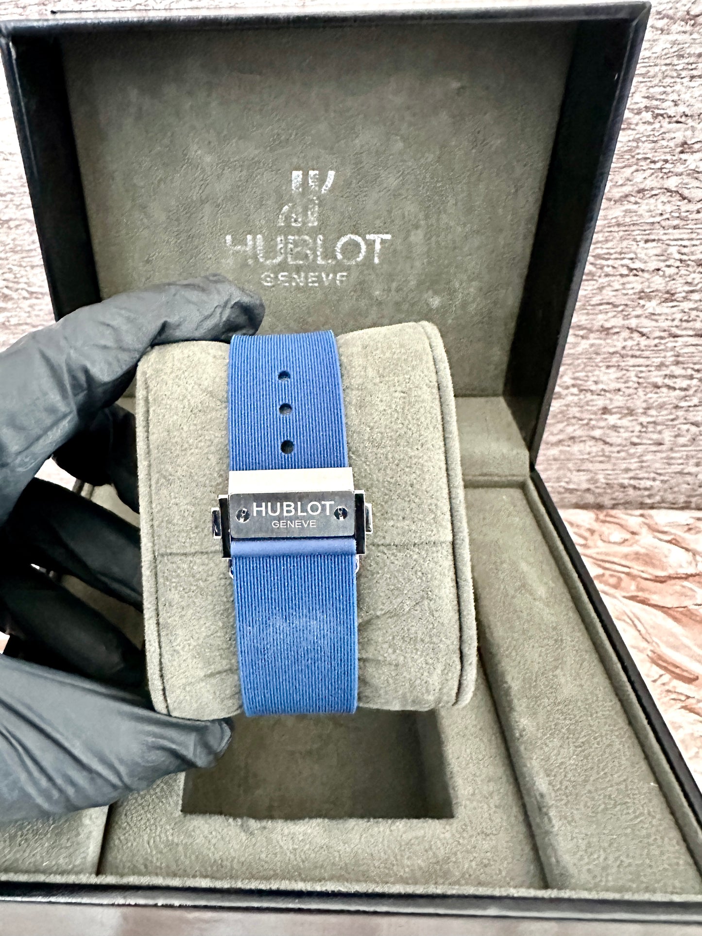Reloj Hub10t Classic  AAA Quartz azul