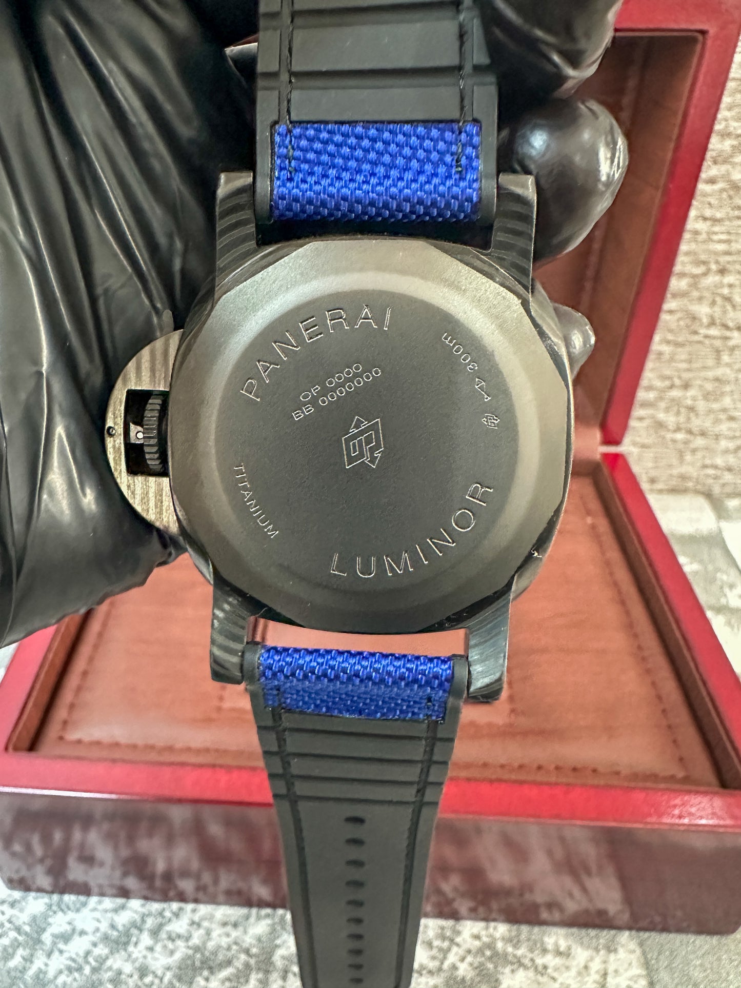 Reloj Pane Lunna Rosa Carbón AAA Automático