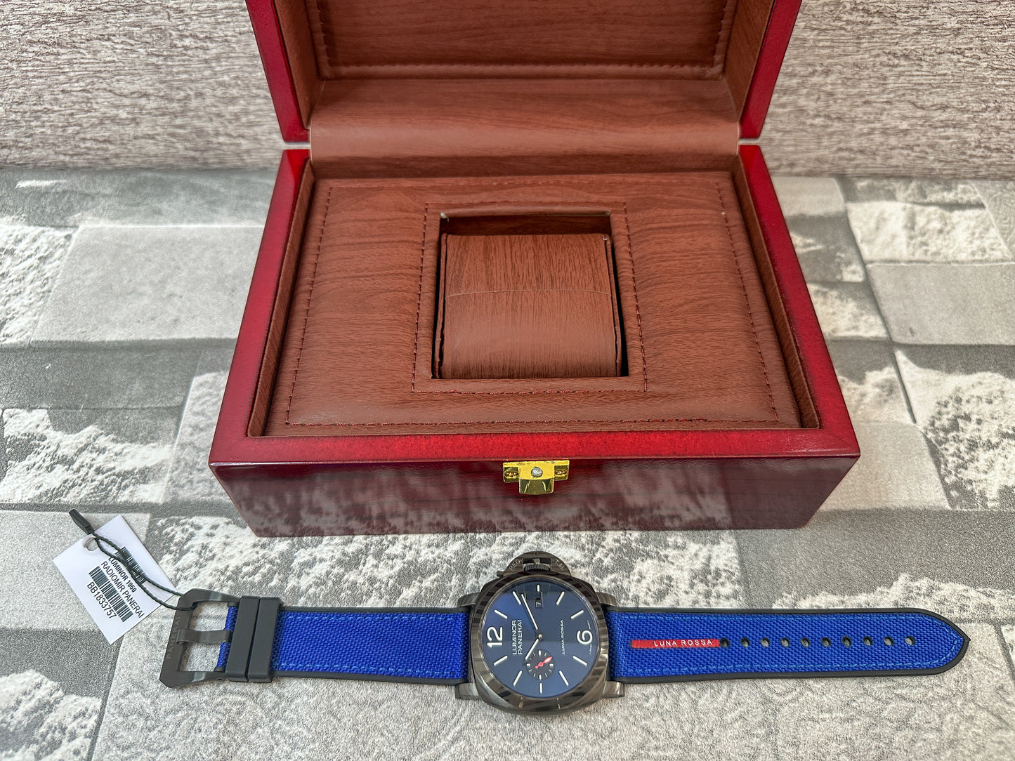 Reloj Pane Lunna Rosa Carbón AAA Automático