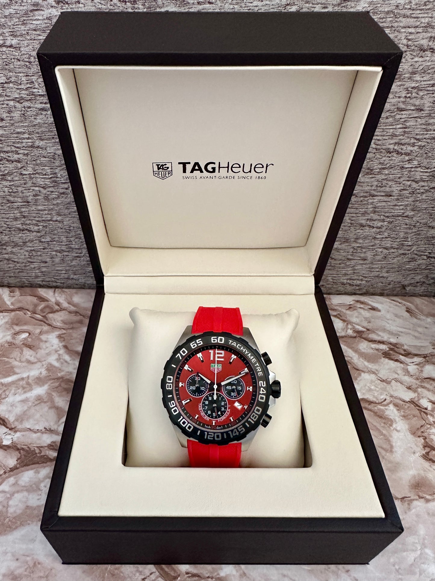Reloj F1, AAA, Quartz, rojo