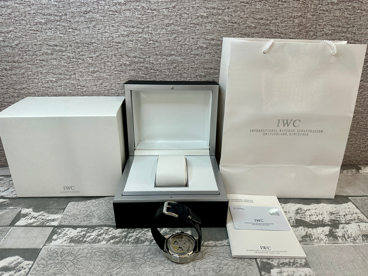 Reloj 1WC Portu Automático negro