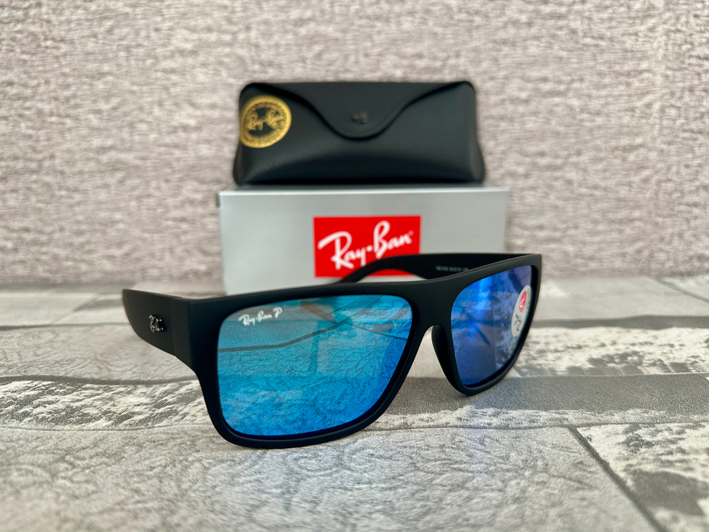 Lentes de Sol Ray B Blue Mirror