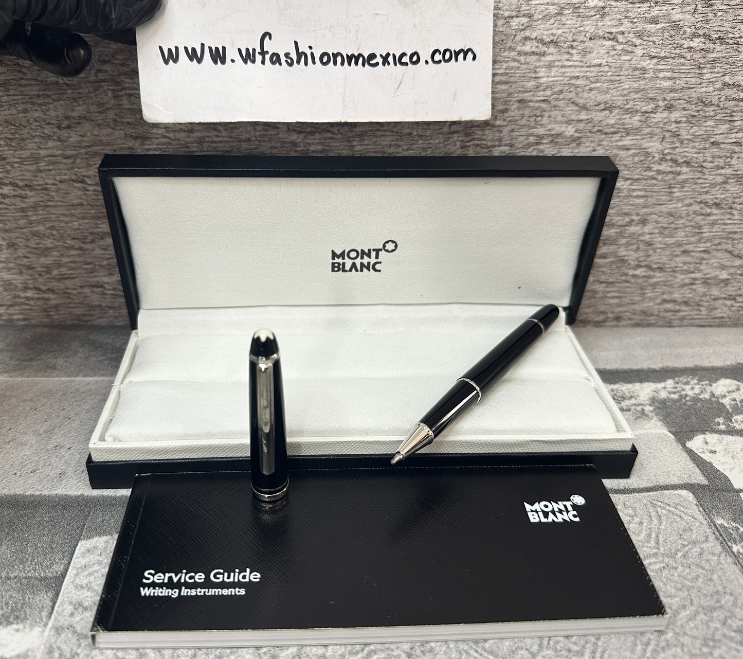 Pluma clásica MB tipo rollerball