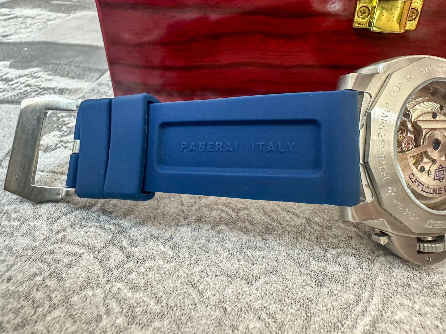 Reloj Pane Luminor Marina AAA Automático azul