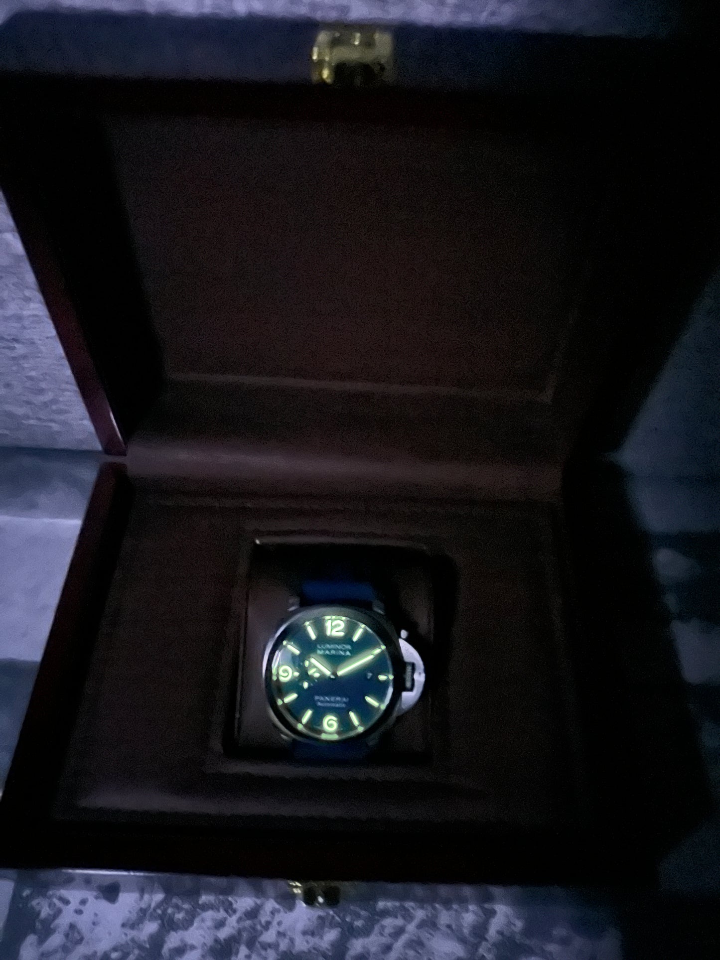 Reloj Pane Luminor Marina AAA Automático azul