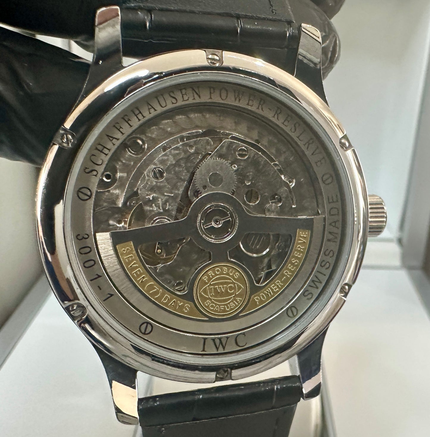 Reloj 1WC Portu Automático negro