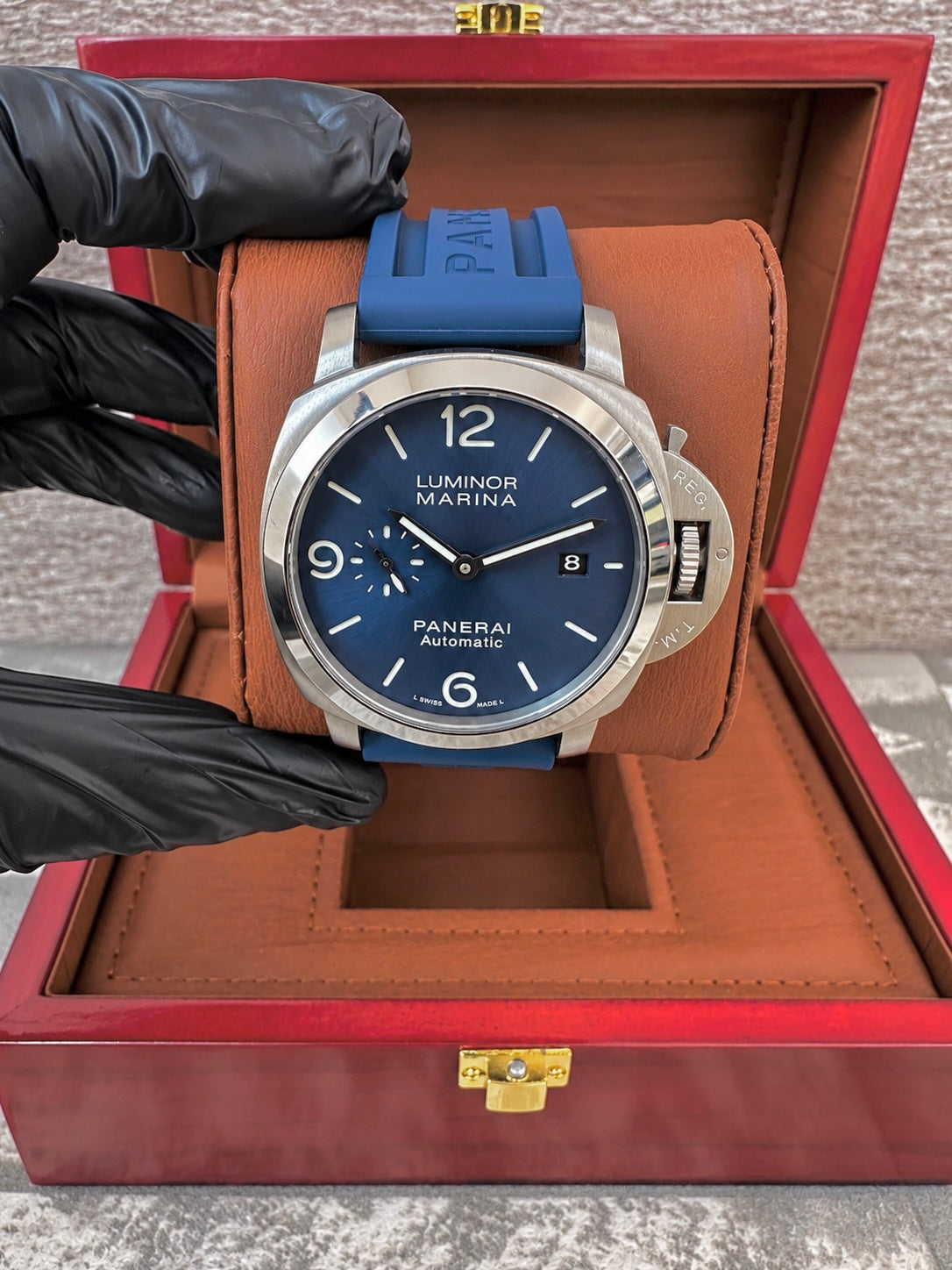 Reloj Pane Luminor Marina AAA Automático azul
