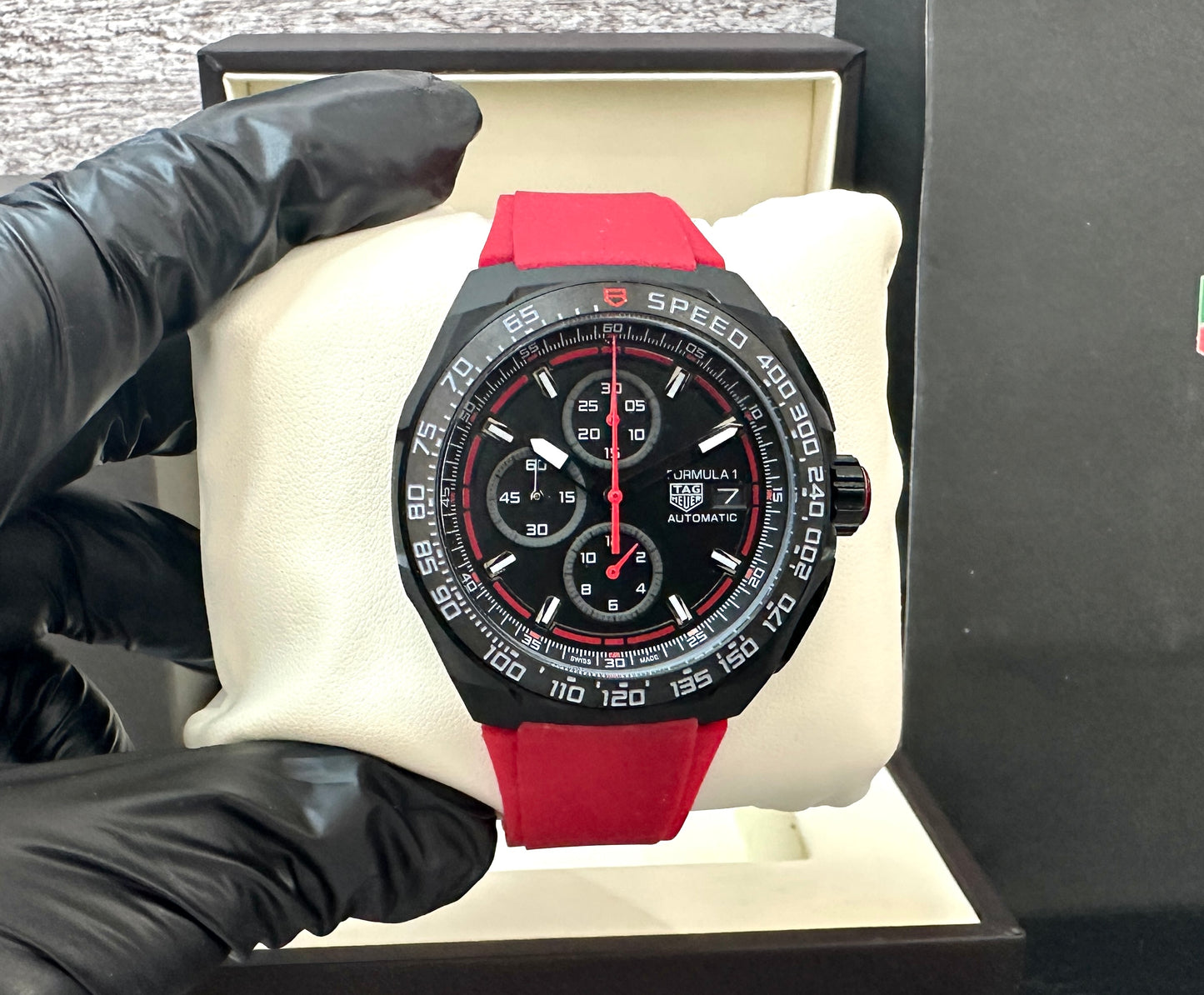 Reloj rojo F1 Red Bull AAA Quartz