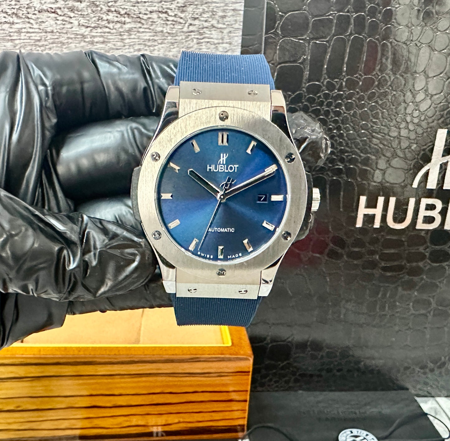 Reloj Cassic Fusion 3 agujas AAA Automático Azul