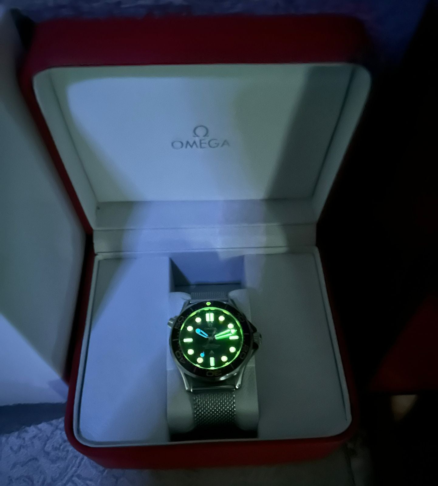 Sea Master Diver 007 Correa de malla de acero