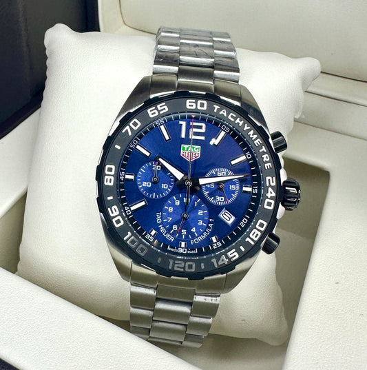 Reloj  F1 Azul AAA Quartz