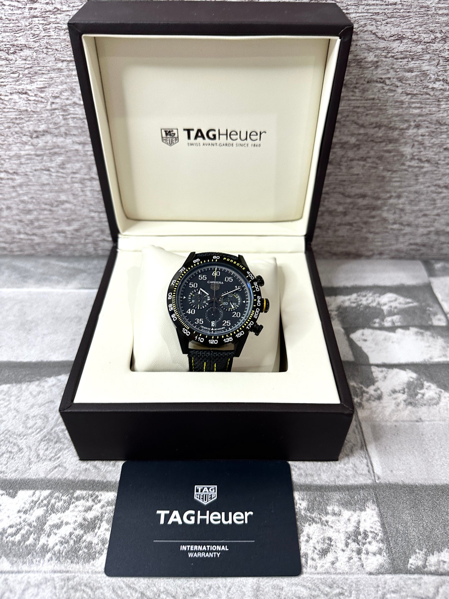 Reloj Carrera P0RSCHE Yellow